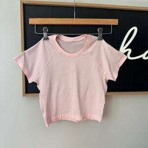 Lululemon Swiftly Tech Cropped Short-Sleeve Shirt 2.0